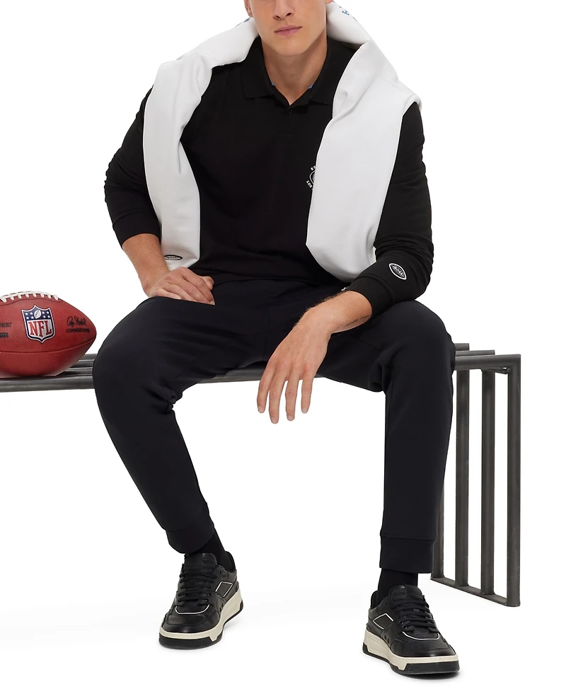 Boss by Hugo Men's x Nfl Long-Sleeved Polo Shirt