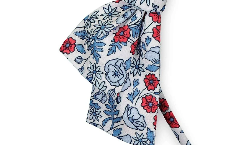Hope & Henry Girls Fabric Bow Headband
