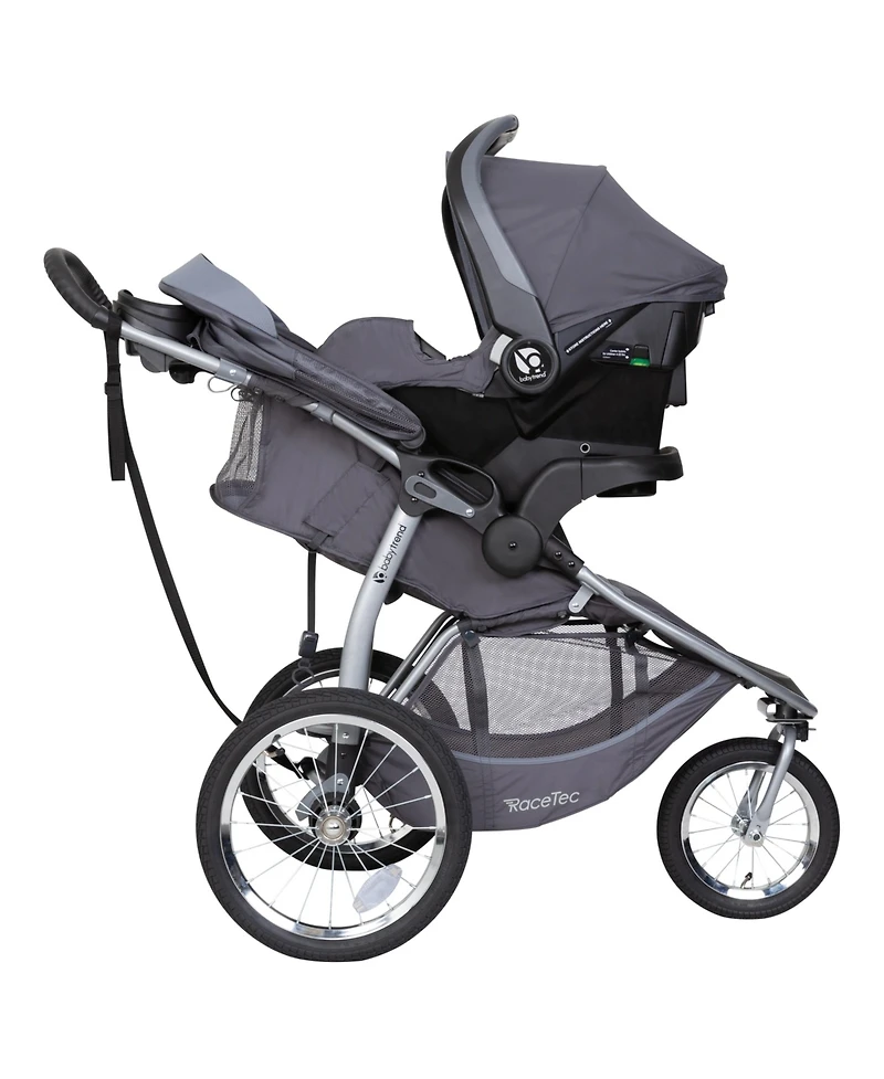 Baby Trend Expedition Race Tec Jogger Stroller Travel System with Ally 35 Infant Car Seat