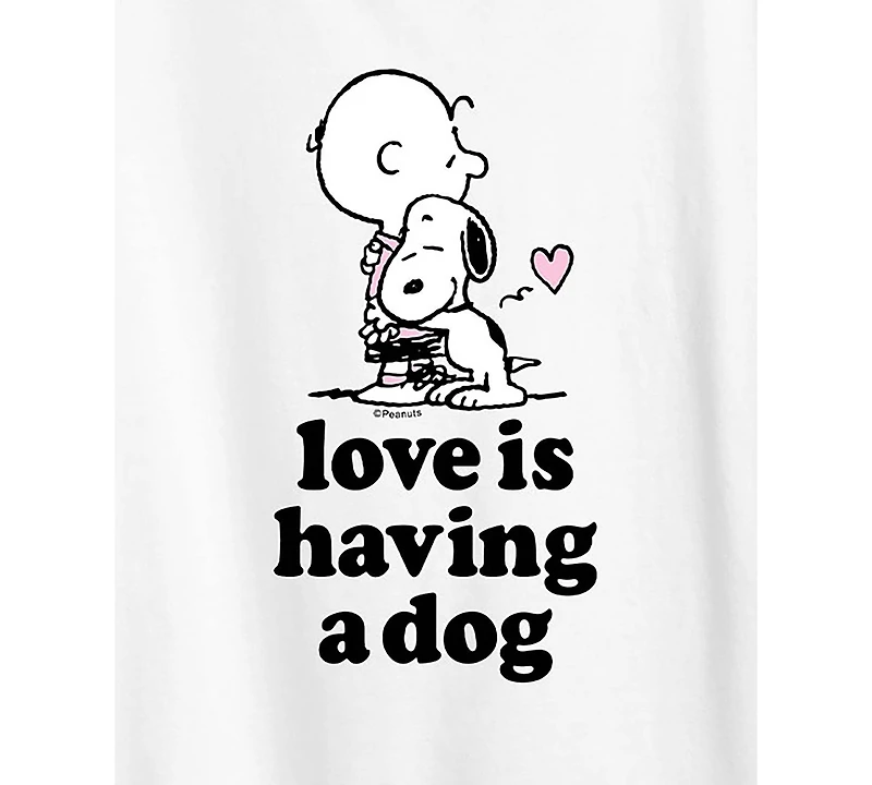 Hybrid Apparel Trendy Plus Peanuts Graphic T-shirt