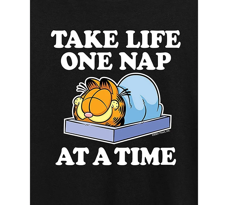 Hybrid Apparel Trendy Plus Garfield Graphic T-shirt
