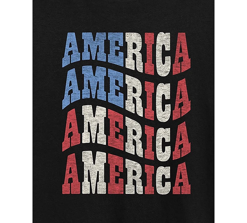 Hybrid Apparel Trendy Plus America Graphic T-shirt