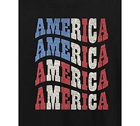 Hybrid Apparel Trendy Plus America Graphic T-shirt
