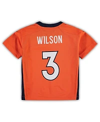 Preschool Boys and Girls Nike Russell Wilson Orange Denver Broncos Game Jersey