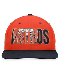 Men's Nike Orange Houston Astros Cooperstown Collection Pro Snapback Hat