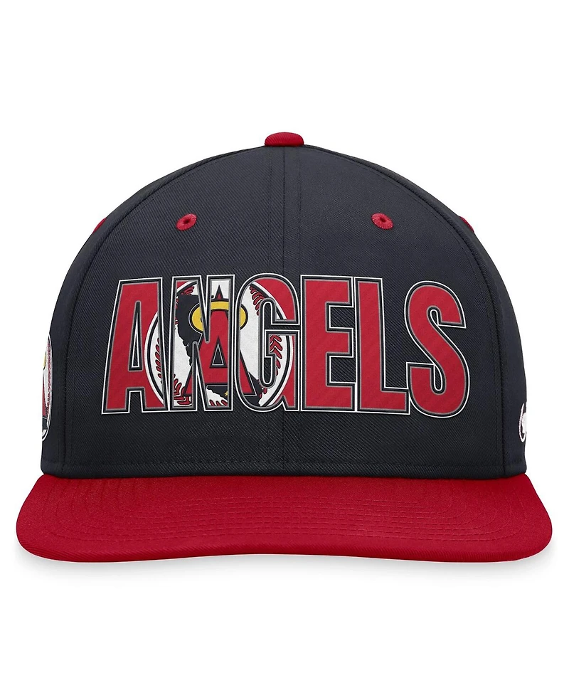 Men's Nike Navy California Angels Cooperstown Collection Pro Snapback Hat