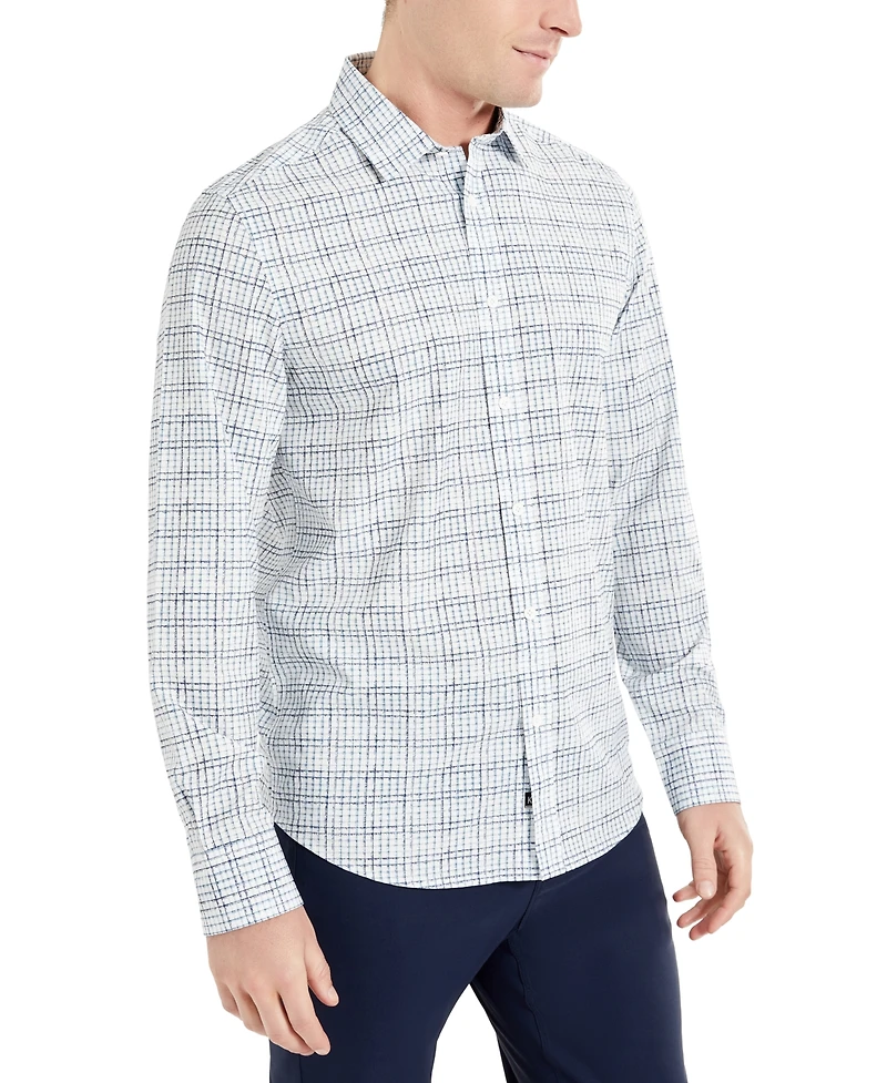 Kenneth Cole Men's Slim Fit Performance Shirt