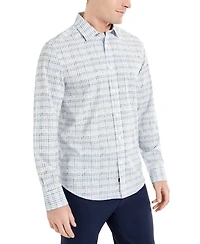 Kenneth Cole Men's Slim Fit Performance Shirt