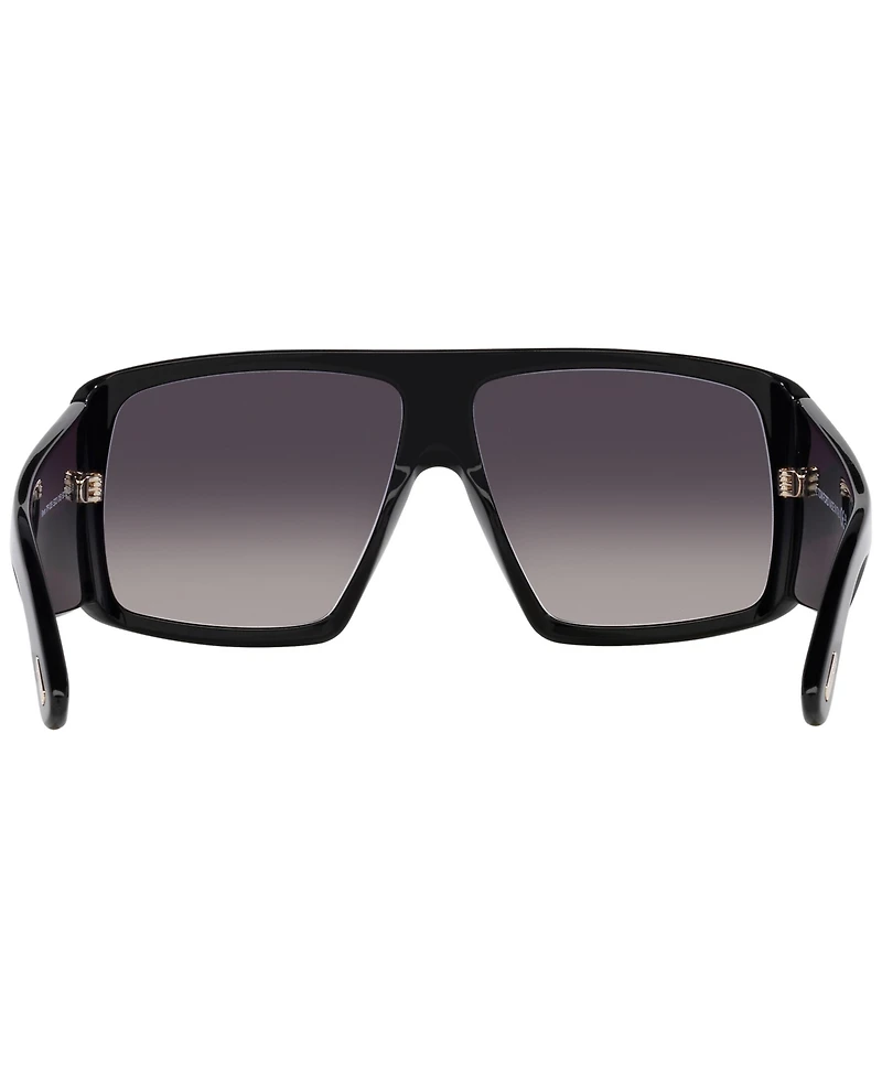 Tom Ford Unisex Sunglasses, Raven