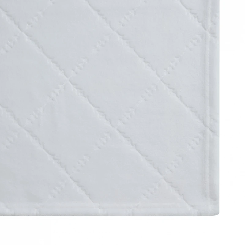 Kate Aurora Ultra Plush Contemporary Geometric Hypoellergenic Accent Throw Blanket - 50 in. W x 60 in. L