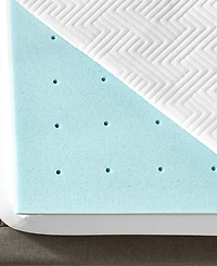 ProSleep 2" Gel-Infused Memory Foam Mattress Topper with Circular-Knit Cover