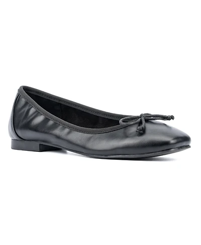 Women's Paulina- Square Toe Ballet Flats