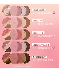 Kaja Face Bento Cream Bronzer, Powder Blush & Highlighter Sculpting Trio