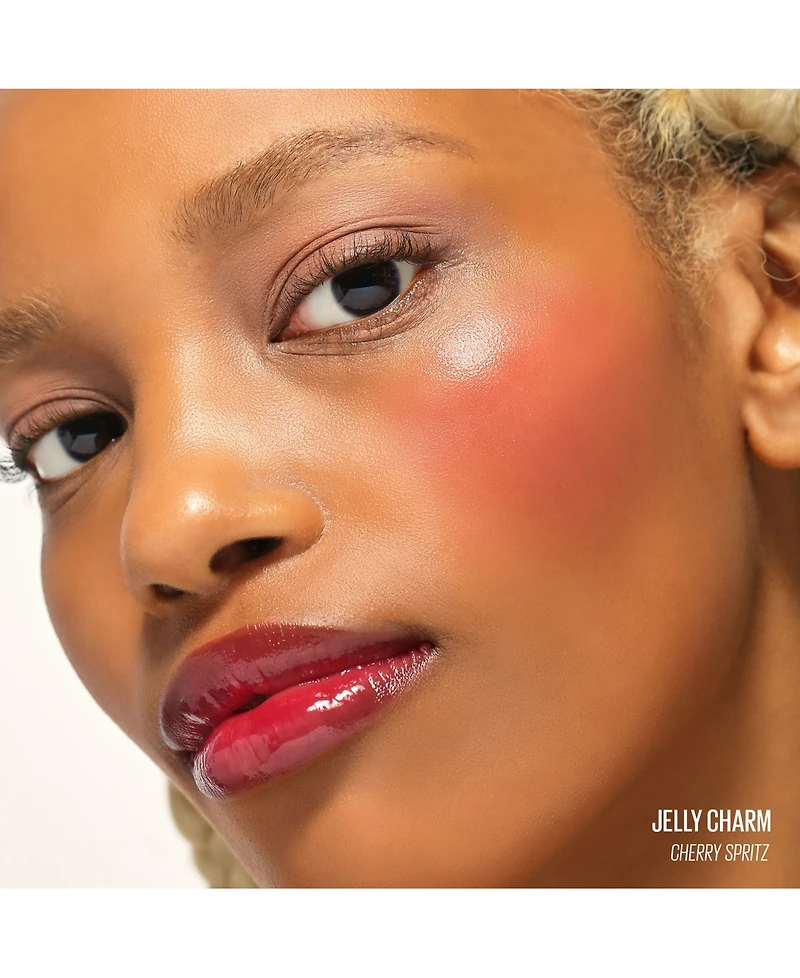 Kaja Jelly Charm Glazed Lip Stain & Blush With Keychain, 0.17 oz.