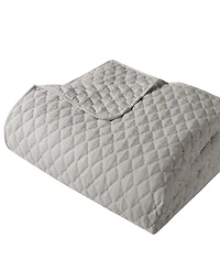 Closeout! Videri Home Diamond Stitched 3 Piece Quilt Set, King