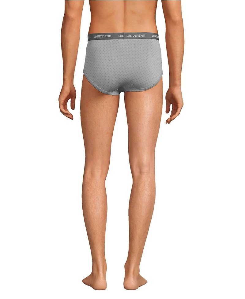 Lands' End Men's Comfort Knit Brief 3 Pack