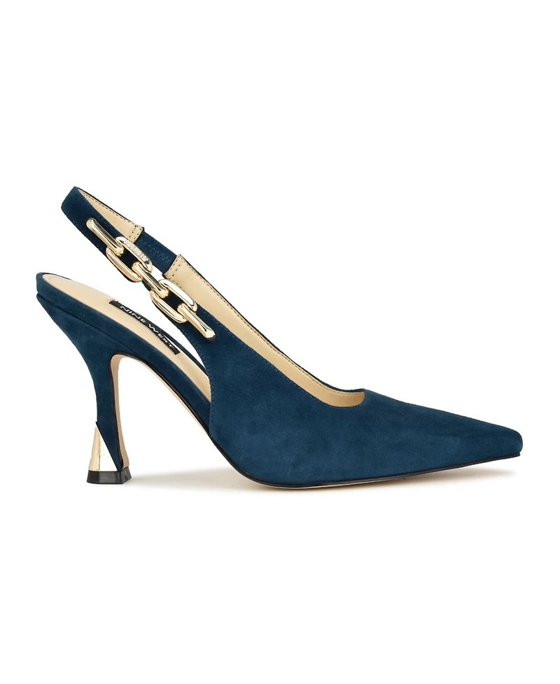 Nine West Women's Veroni Stiletto Slingback Dress Pumps