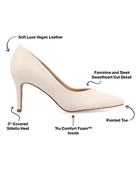 Journee Collection Women's Gabriella Pointed Toe Pumps