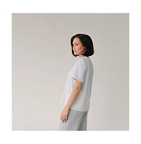 Cozy Earth Women's Modern Modal V-Neck Tee
