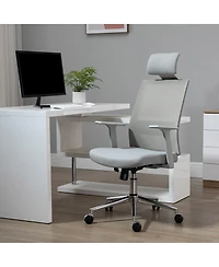 Vinsetto Swivel Office Chair Task Chair w/ Adjustable Height, Headrest,