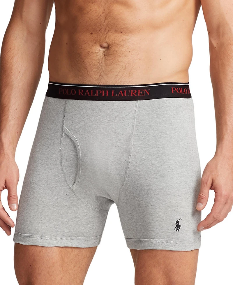 Polo Ralph Lauren Men's 5+1 Free Bonus Classic Fit Cotton Boxer Briefs