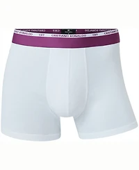 CR7 Men's Cotton Blend Trunks in Travel Bag, Pack of 5