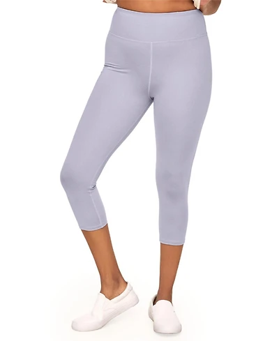 Adore Me Women's Haley Heathered Crop Compression Activewear Legging