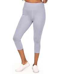 Adore Me Women's Haley Heathered Crop Compression Activewear Legging