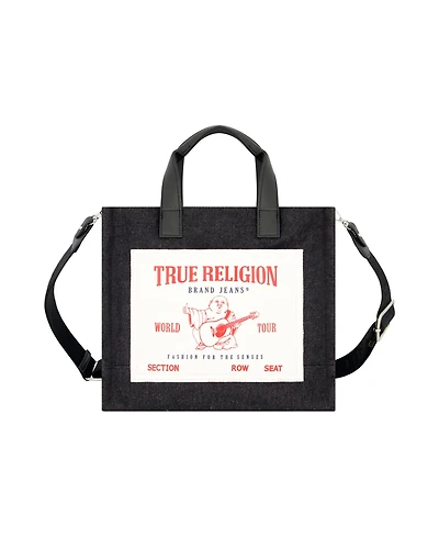 True Religion Women's medium Pocket Tote Bag