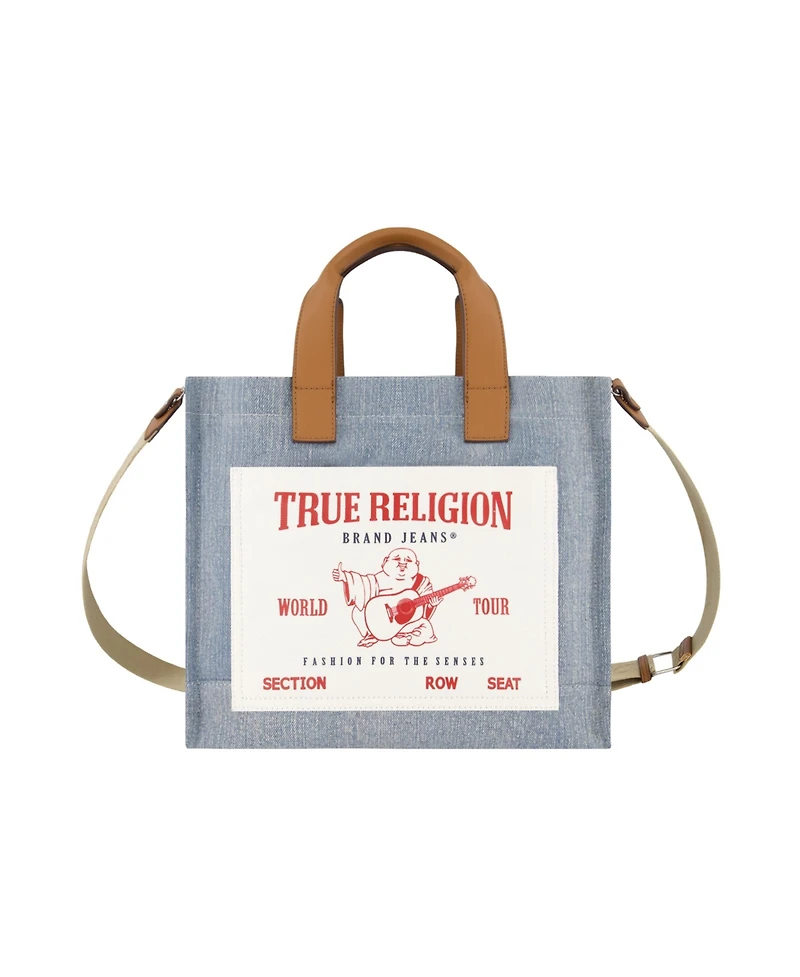 True Religion Women's medium Pocket Tote Bag