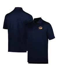 Men's Champion Navy Toledo Mud Hens Textured Solid Polo Shirt
