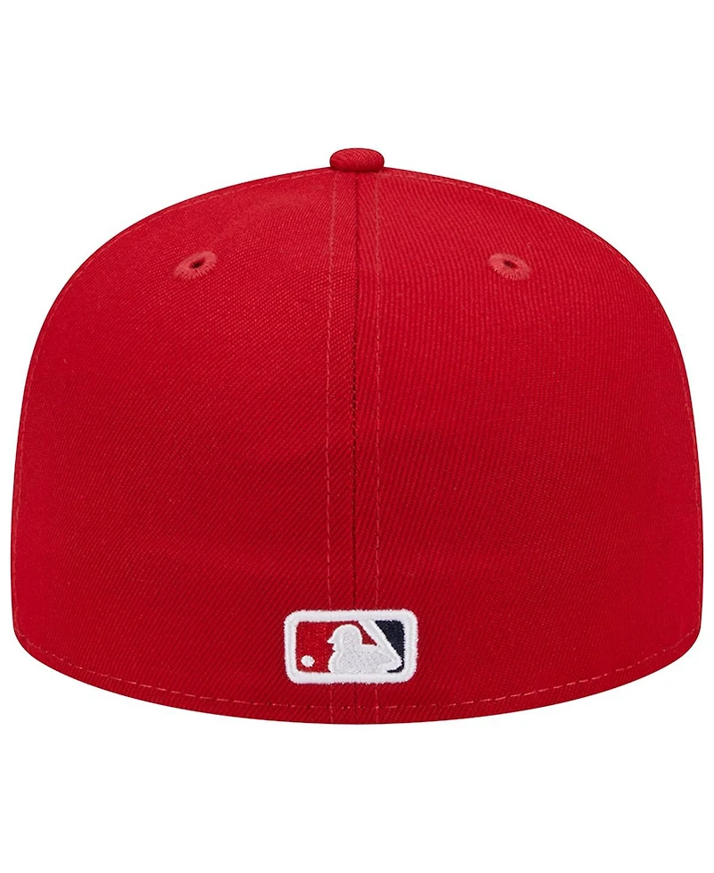 Men's New Era Red Washington Nationals 2019 World Series Team Color 59FIFTY Fitted Hat