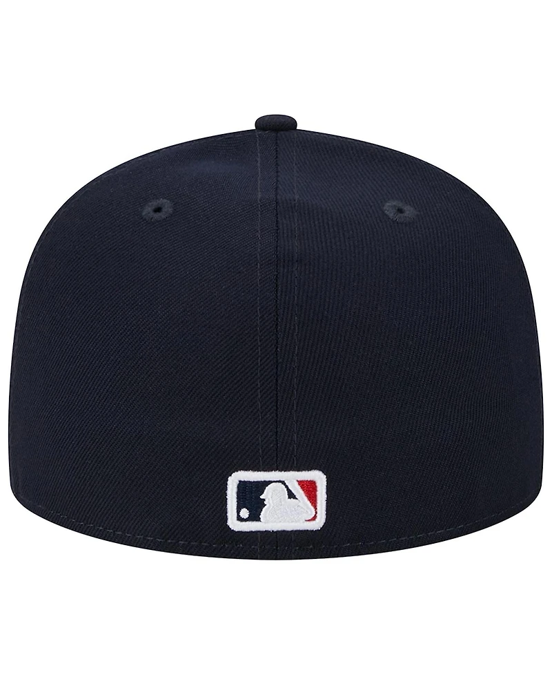 Men's New Era Navy Minnesota Twins 1987 World Series Team Color 59FIFTY Fitted Hat