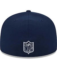 Men's New Era Navy Dallas Cowboys Main Patch 59FIFTY Fitted Hat