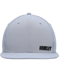 Men's Hurley Gray Phantom Ridge Zipperback Adjustable Hat
