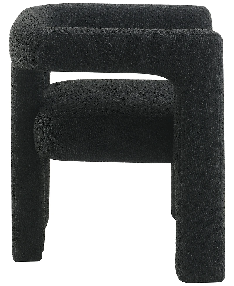 Abbyson Living Mandy 28" Boucle Fabric Dining Chair