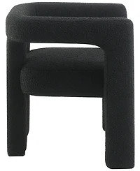 Abbyson Living Mandy 28" Boucle Fabric Dining Chair