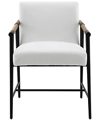 Abbyson Living Parker 31.5" Stain-Resistant Fabric Dining Chair