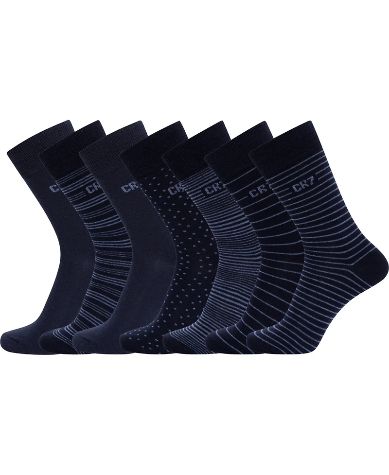 CR7 Men's Fashion Socks, Pack of 7