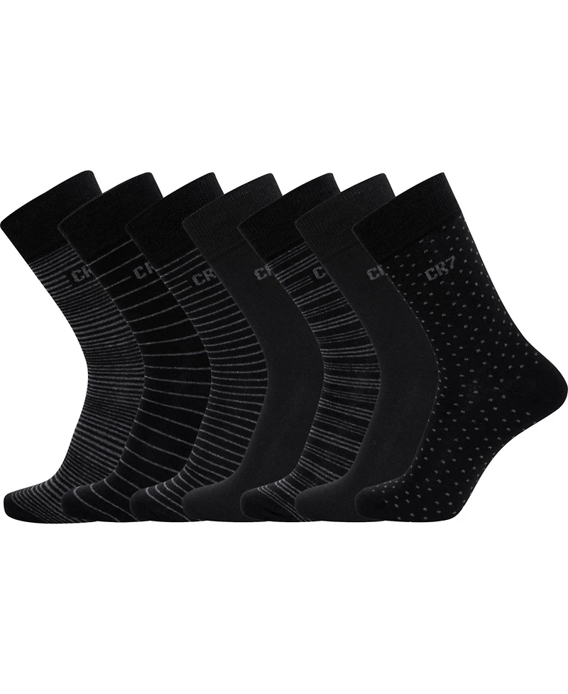 CR7 Men's Fashion Socks, Pack of 7