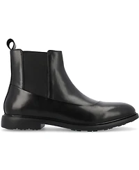 Thomas & Vine Men's Hanford Tru Comfort Foam Plain Toe Chelsea Boots
