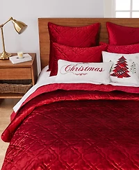 Levtex Caserta Velvet Reversible Quilt, Twin/Twin Xl