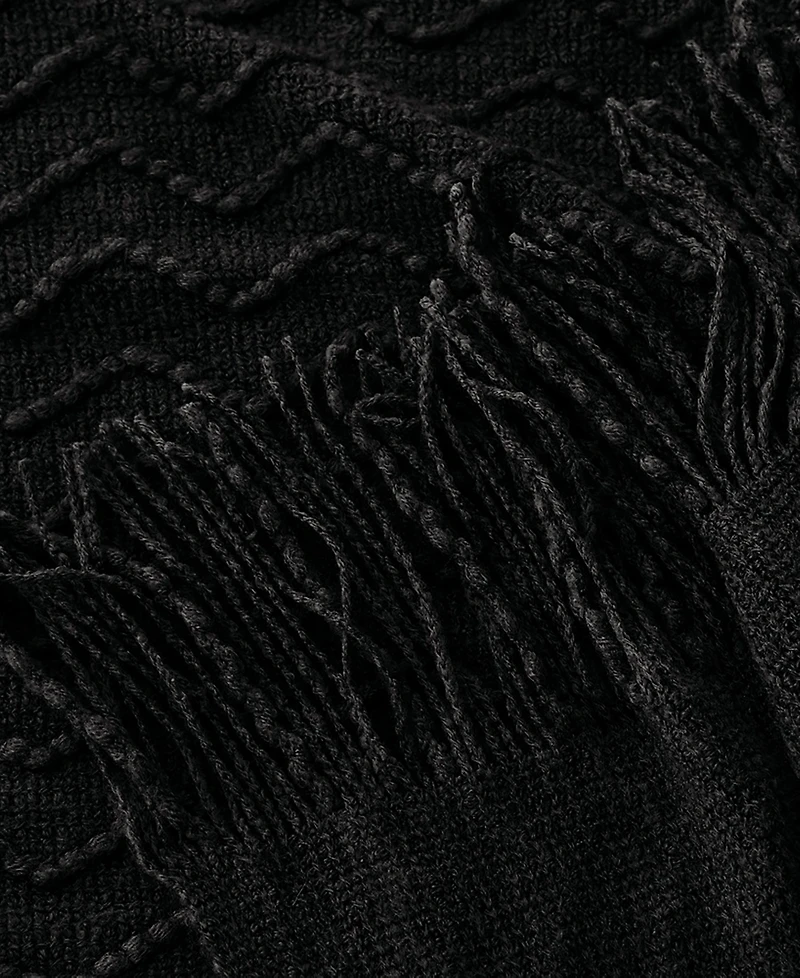 Battilo Wave-Link Texture Lightweight Throw, 50" x 60"