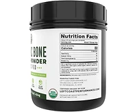 Left Coast Performance Organic Bone Broth Protein, Left Coast Performance, Unflavored, 16oz
