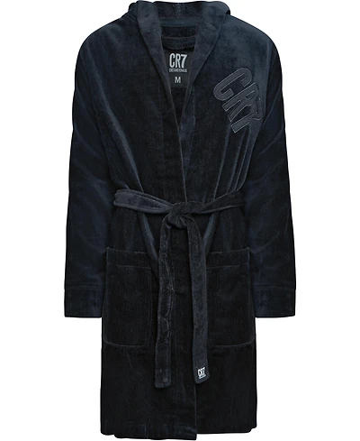 CR7 Men's Modern Cut Cotton Bathrobe