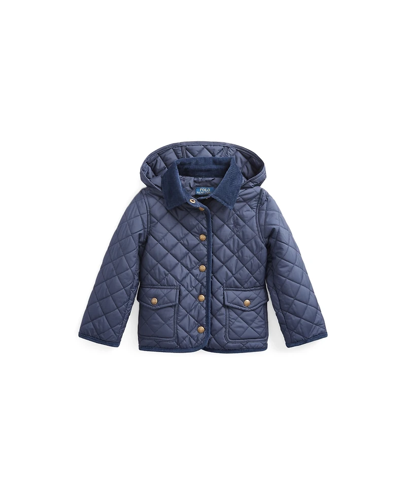 Polo Ralph Lauren Toddler and Little Girls Quilted Water-Repellent Barn Jacket