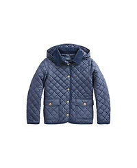 Polo Ralph Lauren Big Girls Quilted Water-Repellent Barn Jacket