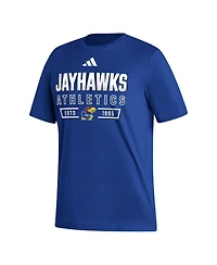 Men's adidas Royal Kansas Jayhawks Head of Class Fresh T-shirt
