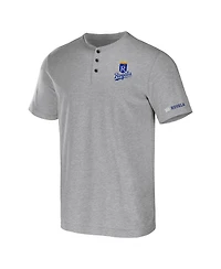 Men's Darius Rucker Collection by Fanatics Heather Gray Kansas City Royals Henley T-shirt