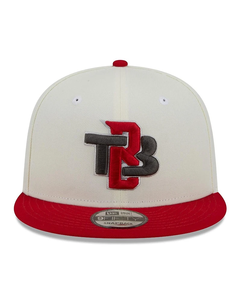 Men's New Era Cream, Red Tampa Bay Buccaneers City Originals 9FIFTY Snapback Hat